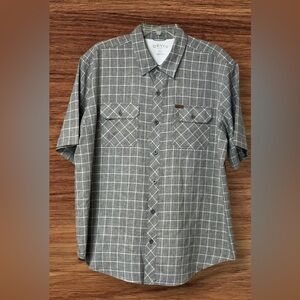 EUC Orvis Men's Short Sleeve Woven Tech Shirt